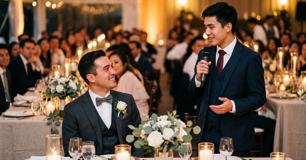 Best Man Speech for Your Brother: How to Say What You Actually Mean