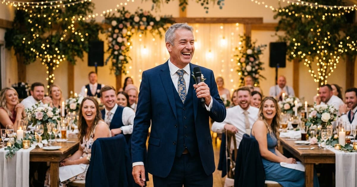 Funny Father of the Bride Speech: How to Get Laughs Without Making It Weird
