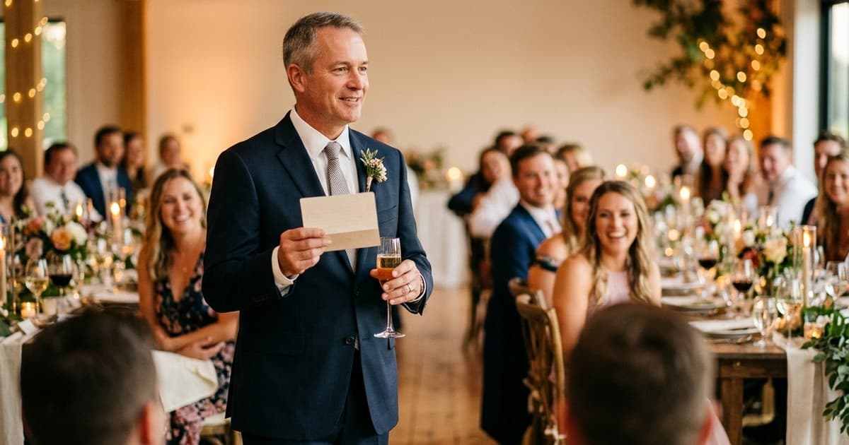 Short Father of the Bride Speech: Say Everything in Under 3 Minutes